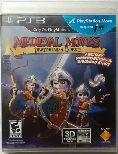 Jogo Playstation PS3 Medieval Moves