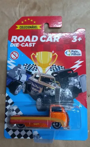 Carrinho Road Car Die-Cast 3+