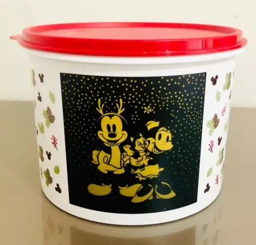 Tupperware Tupper Pote Caixa 2,4l Mickey E Amigos