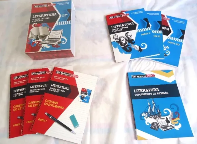 Livros de Literatura coleção Editora Moderna Plus, novíssimos!