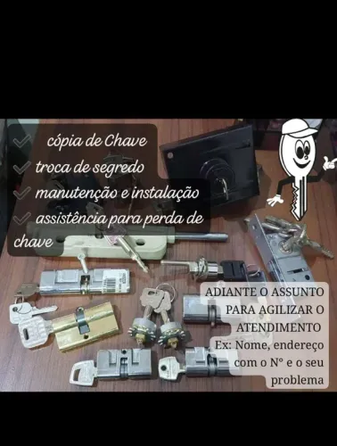 chaveiro residencial, comércio e abertura emergêncial 