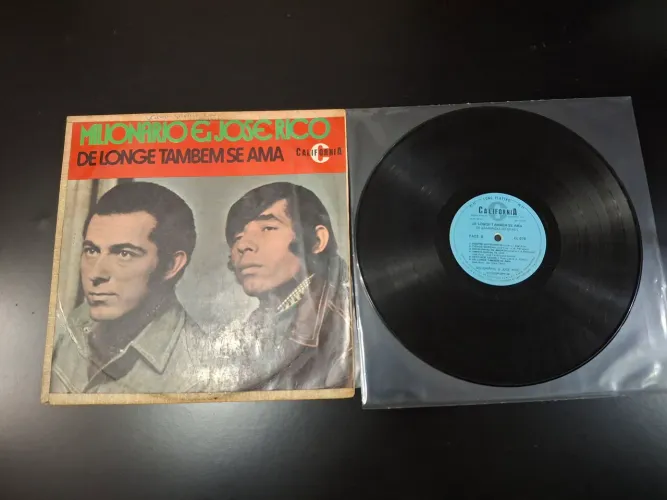 LP Milionário e José Rico De Longe Também Se Ama Rarissimo