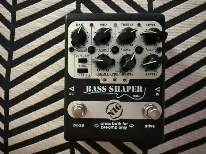 Pedal NIG Bass Shaper - BSH - Excelente!