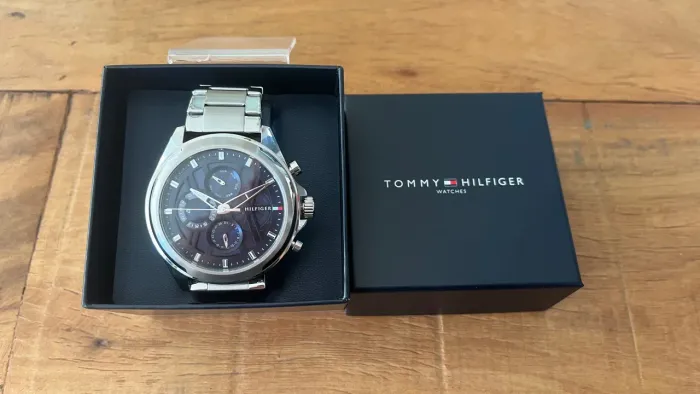 Relógio Quartzo Masculino Tommy Hilfinger Azul 