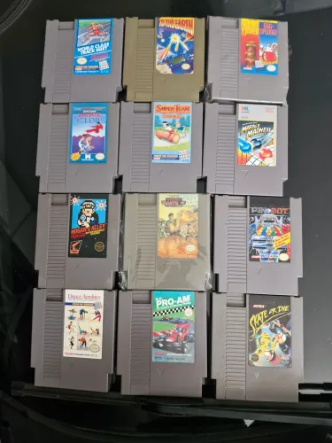 Cartuchos originais nintendo nes