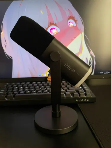 Microfone Dinâmico Fifine AM8 - Novo/Caixa + Garantia