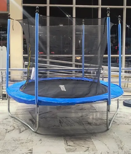 Pula Pula Grande Trampolim Cama elástica 2.44 metros 