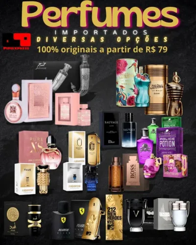 Perfumes Importados 100% Originais a Partir de R$79