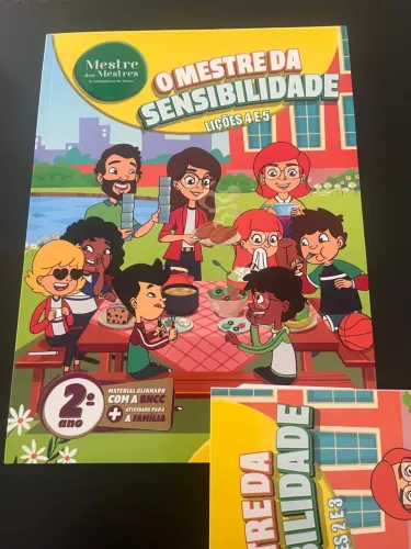 Livros 2,3,4,5,6 e 7 O Mestre da Sensibilidade - 2º Ano