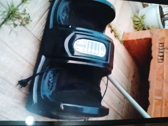 Massageador dos pés com defeito zap *