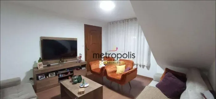 Sobrado à venda, 169 m² por R$ 691.000,00 - Utinga - Santo André/SP