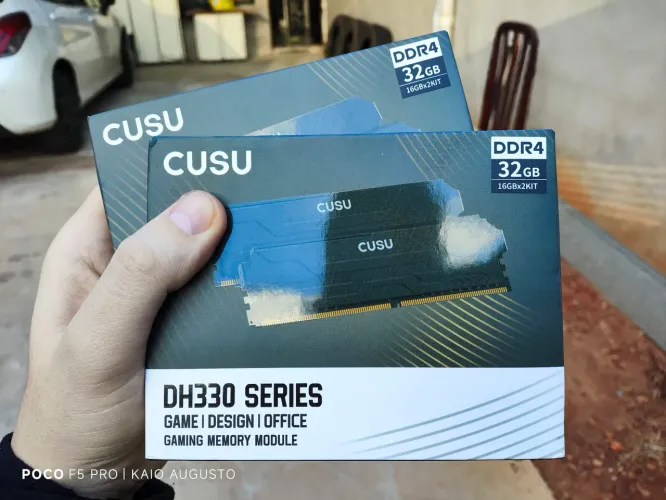 Memória RAM 32GB (kit 2x16gb) CUSU / NOVA
