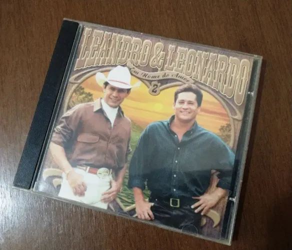 Cd Leandro e Leonardo original em nome do amor