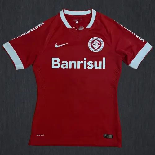 Camisa Internacional Nike 2014 titular modelo jogador #8 Williams - Tamanho P