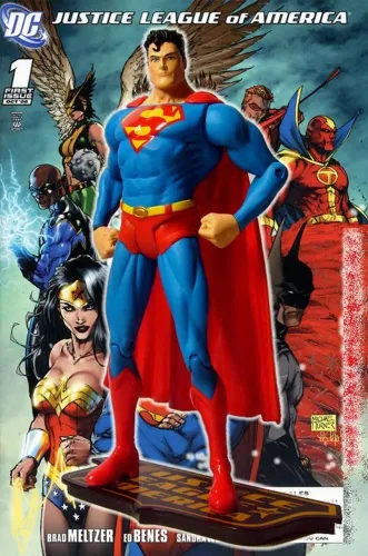 Superman DC Direct - Justice League of AmericaSeries 1 Action Figure Loose