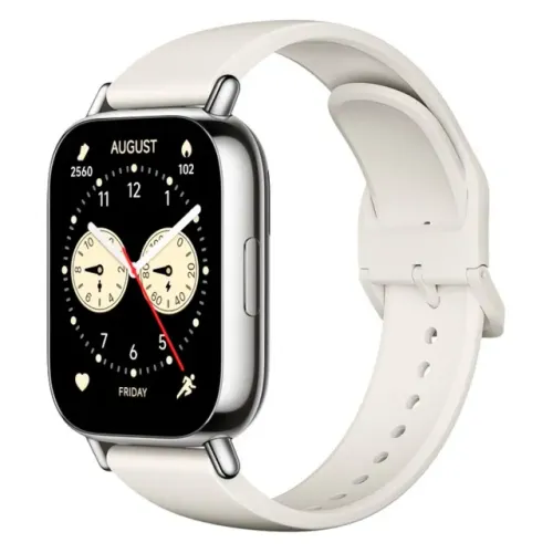 Smartwatch Redmi Watch 5 Lite Prata, GPS, Tela AmoLED 1,96, GPS, Português, Novo, Lacrado