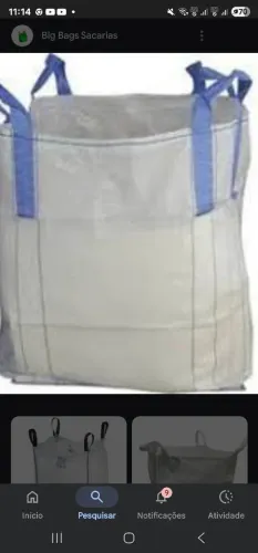 Big Bag para transporte de materiais