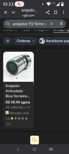 Arejador fabrimar R$20,00