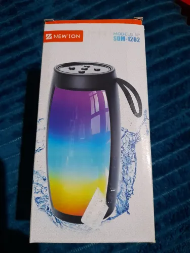 Caixa de Som Bluetooth Portátil Newion - SOM-1202