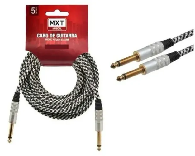 Cabo de Guitarra Mono Nylon P10+P10 5M - MXT