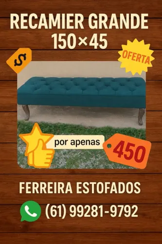 Recamier Grande 150x45 - Oferta!