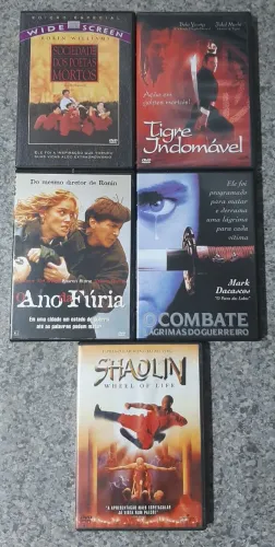 DVDs de filmes variados - Ótimos preços!