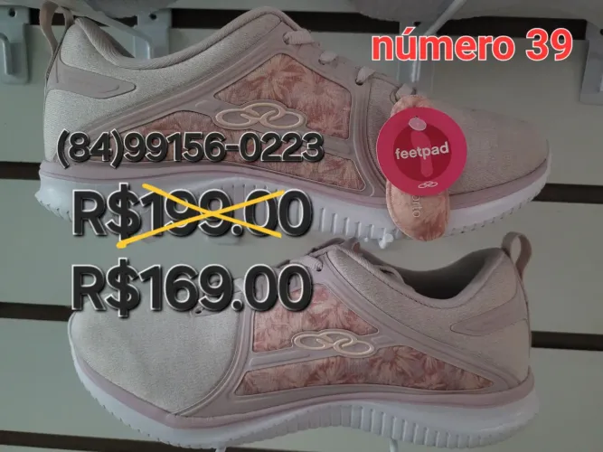 Tênis Olympikus prety  Feminino Nº 39 - Oferta!