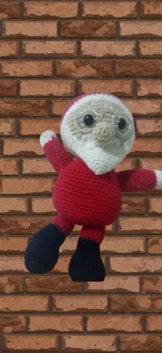 Papai Noel amigurumi 