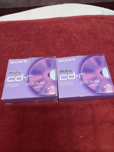 Midias da Sony antigas
