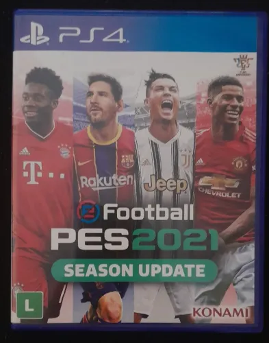 Pes 21 Jogo Ps4 Mídia Física Usado Original
