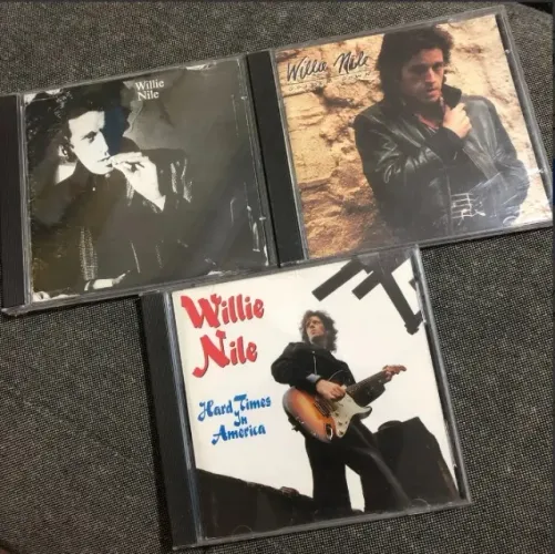 Lote Coleção 3 Cds Willie Nile / Importados / Rock Folk Blues