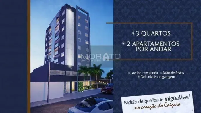 Excelente Cobertura no Caiçara com acabamento de luxo, sendo apenas 02 unidades por andar!