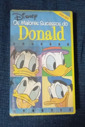 VHS Dublado Os Maiores Sucessos Do Donald ( Lacrado )