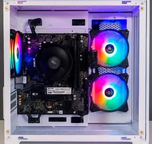 Pc gamer neologic Ryzen 5600gt,16gb ram, Radeon Vega 7 Integrado,SSD 480GB M.2 500, 3 fans