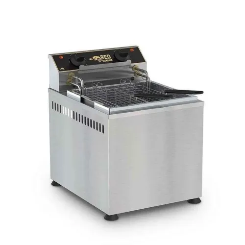 Fritadeira elétrica zona fria 8000W 18L Red Chameleon - Marcos