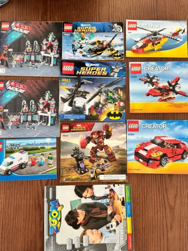 Manuais de Instruções Lego
