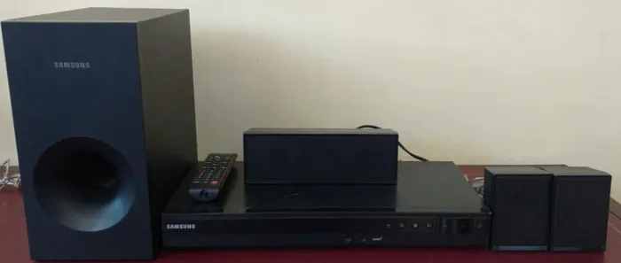 vendo ou troco um home theater