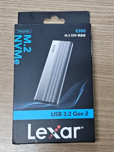 Case Externo SSD M.2 NVMe Lexar E300 USB 3.2 Gen 2