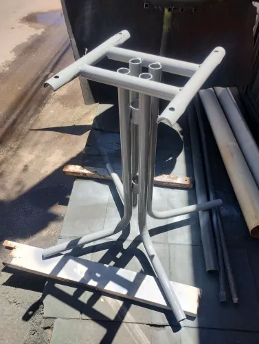 Base de mesa metal 
