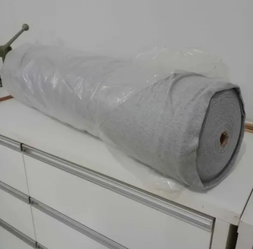 Rolo Suedine Cinza Mescla 12kg