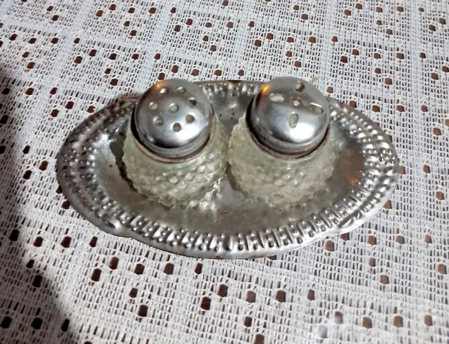 Saleiro e Pimenteiro Vintage
