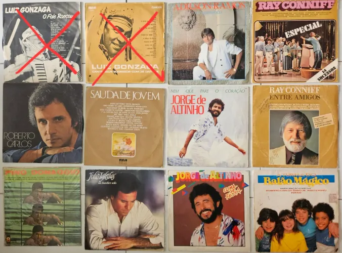 10 discos de vinil
