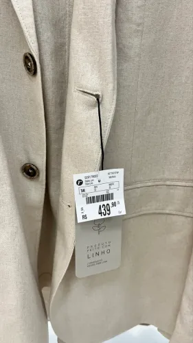 Blazer de linho
