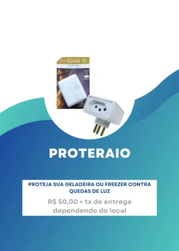 Protetor de Energia para Geladeira e Freezer