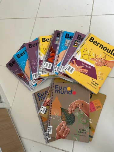 Kit livros Bernoulli 4 ano