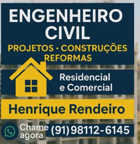 Eng° Civil - PROJETOS * CONSTRUÇÕES 
