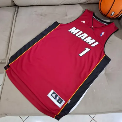 Regata Nba Miami Heat Alternete Adidas Swingman Jersey Nba