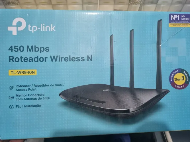 Roteador Wireless N Tp-Link 450 Mbps TL-WR940N