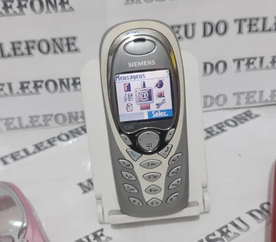  Siemens C60 celular antigo RELIQUIA + capas 