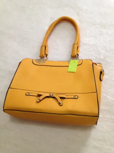 Bolsa Feminina Amarela Nova